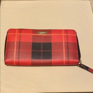 Kate spade zipper wallet